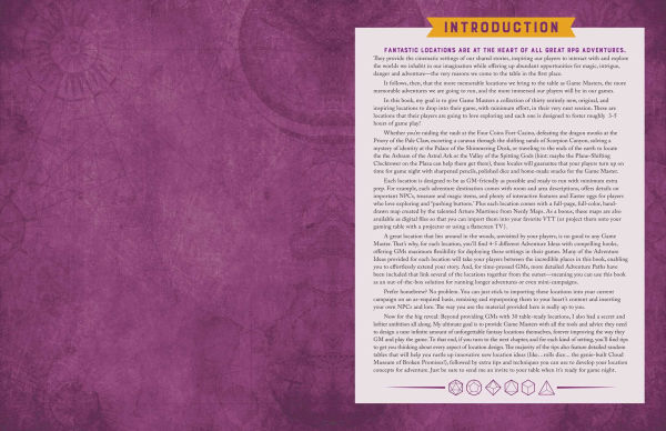 The Creative Game Master's Guide to Extraordinary Locations: & How to Design Them