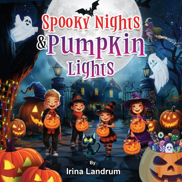 Spooky Nights and Pumpkin Lights: Halloween Rhyming Adventures for Kids Toddlers