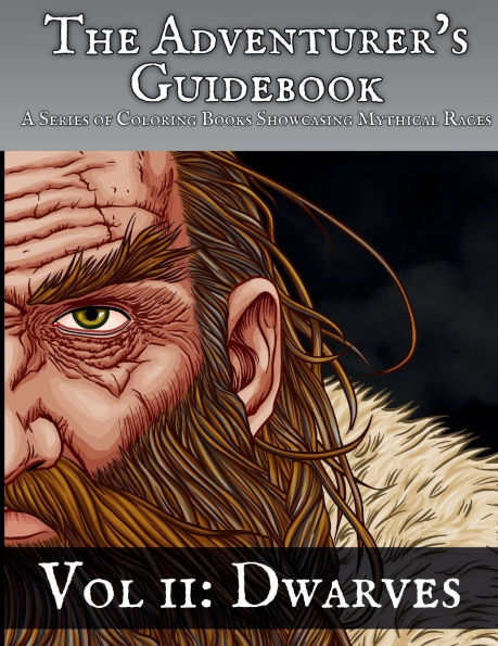 Dwarves: A Coloring Book Showcasing a Mythical Race