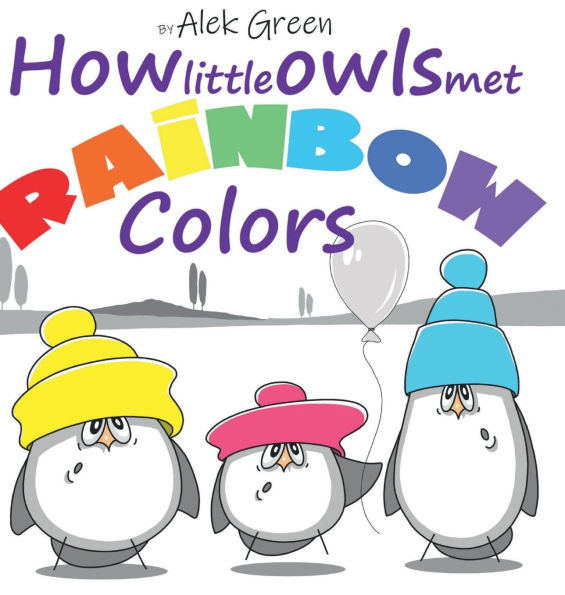 How little Owls met Rainbow Colors