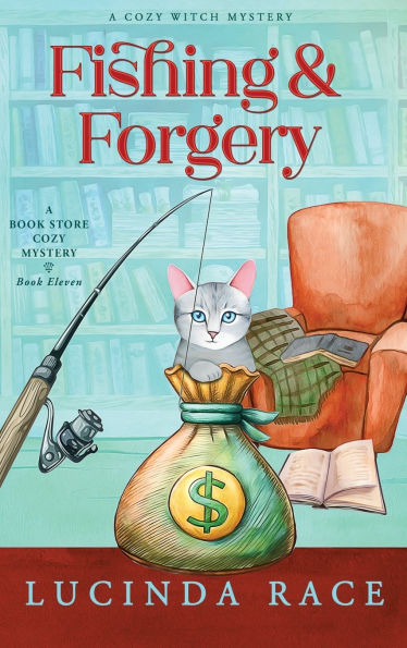 Fishing & Forgery Hardcover: A Paranormal Witch Cozy Mystery