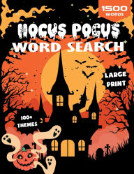 Title: Hocus Pocus Word Search: Large Print Halloween Puzzle Book for Adults & Seniors, Author: Bright Minds Learning