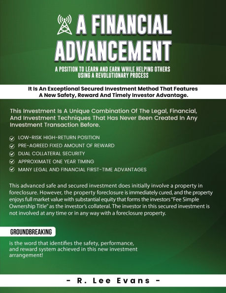 A Financial Advancement: Designed with the Investor in Mind