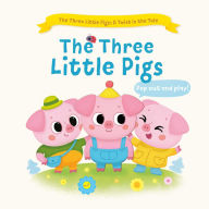 Title: The Three Little Pigs, Author: Little Genius Books