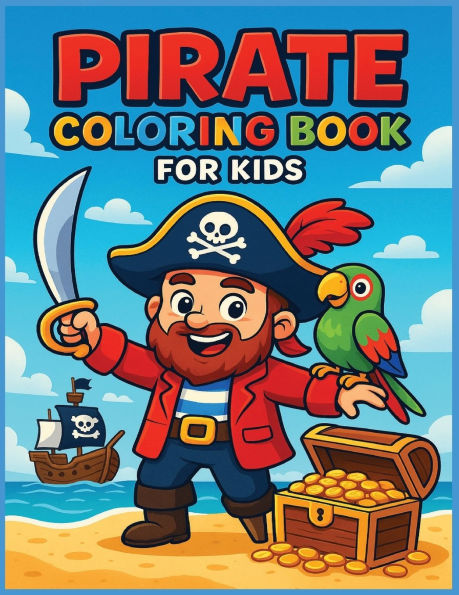Pirate Coloring Book for Kids