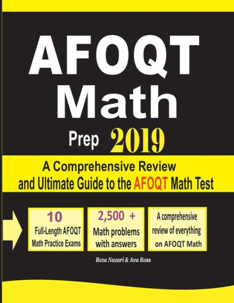 AFOQT Math Prep 2019: A Comprehensive Review and Ultimate Guide to the AFOQT Math Test