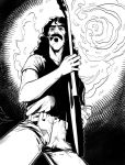 Alternative view 3 of Frank Zappa Coloring Book: by Fantoons