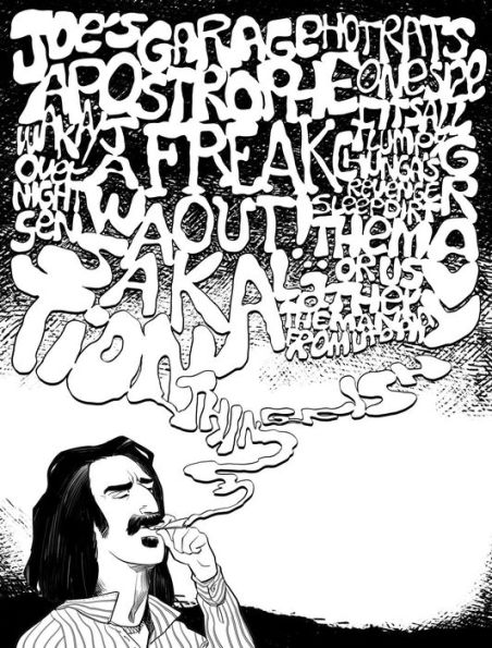 Frank Zappa Coloring Book: by Fantoons