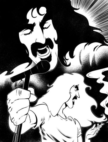 Frank Zappa Coloring Book: by Fantoons