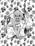 Alternative view 4 of Iron Maiden: The Official Coloring Book