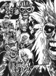 Alternative view 6 of Iron Maiden: The Official Coloring Book
