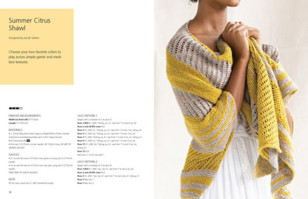 Knit Shawls: 25 Unique & Vibrant Designs