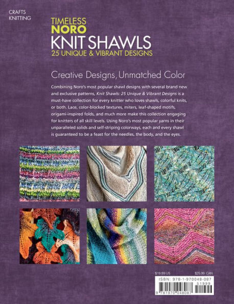 Knit Shawls: 25 Unique & Vibrant Designs