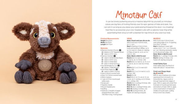 Baby Beasts to Crochet: Cute Amigurumi Creatures from Myth and Legend