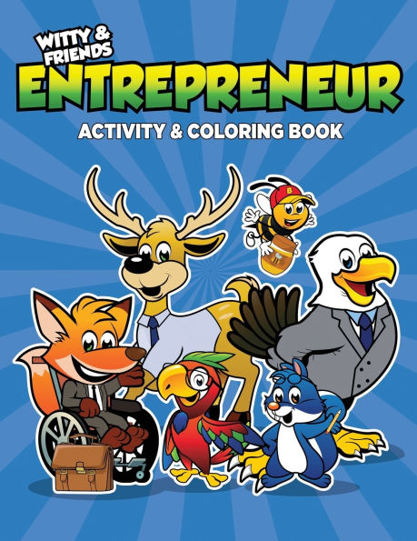 Entrepreneur Activity & Coloring Book