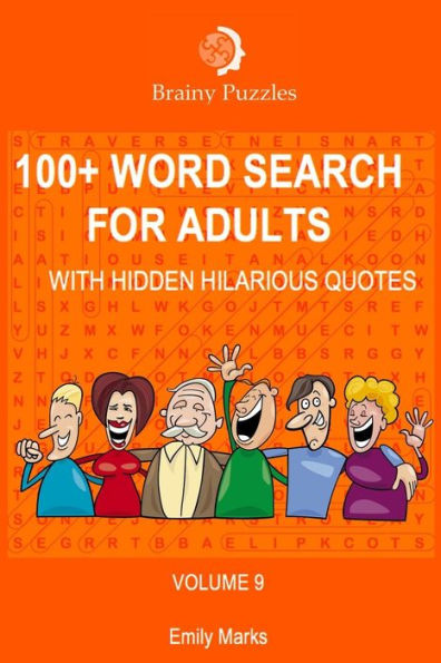 100+ Word Search for Adults: With Hidden Hilarious Quotes