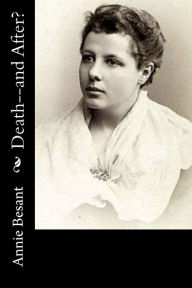 Title: Death--and After?, Author: Annie Besant