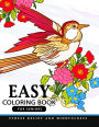 Easy coloring books for seniors