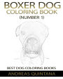 Boxer Dog Coloring Book Number 1