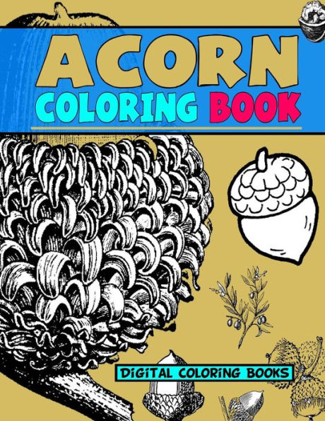 Acorn Coloring Book