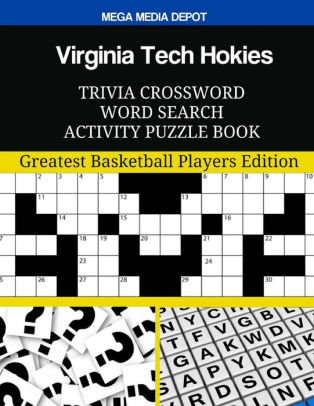 Virginia Tech Hokies Trivia Crossword Word Search Activity Puzzle