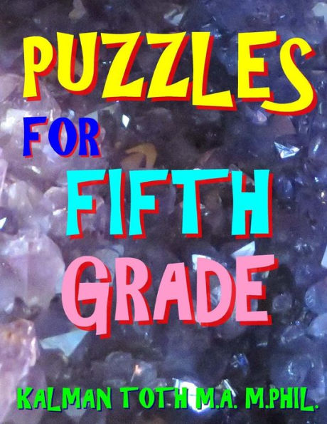Puzzles for Fifth Grade: 80 Large Print Word Search Puzzles