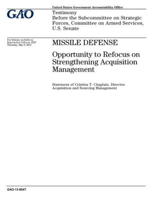 Missile Defense Opportunity To Refocus On Strengthening