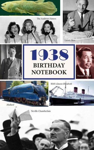 1938 Birthday Notebook: a great alternative to a card