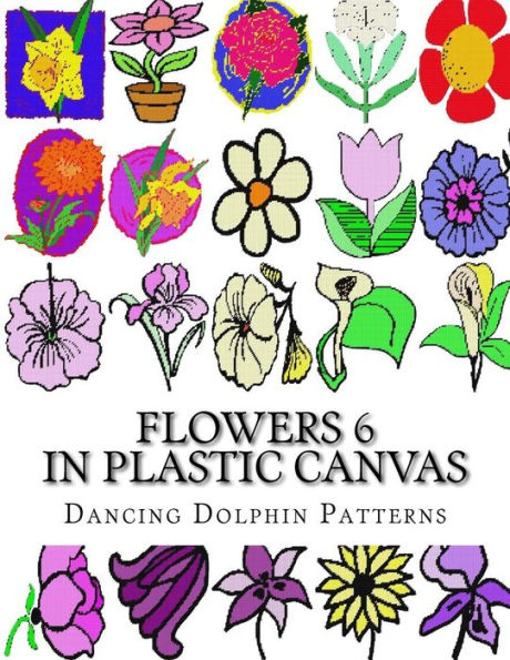 Flowers 6: in Plastic Canvas