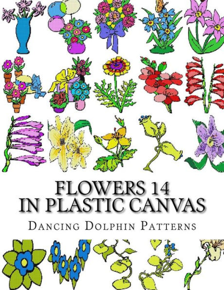 Flowers 14: in Plastic Canvas