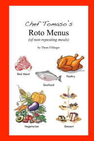 Title: Chef Tomaso's Roto Menus, Author: Thom Fillinger