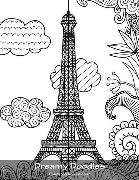 Dreamy Doodles Coloring Book for Grown-Ups 3
