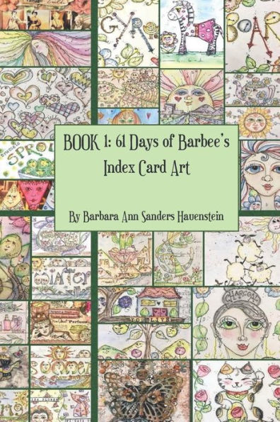 Book 1: 61 Days of Barbee's Index Card Art