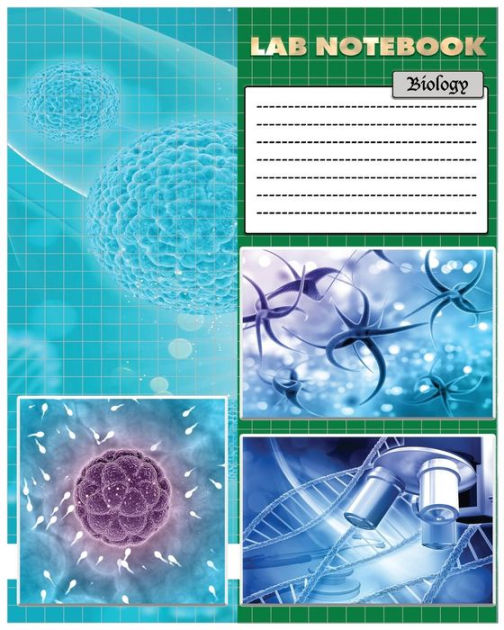 Lab Notebook: Biology Laboratory Notebook 100Pages 8x10