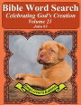 Bible Word Search Celebrating God's Creation Volume 21: John #3 Extra Large Print