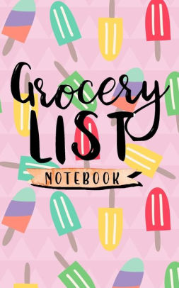 grocery list notebook grocery list book planner blank grocery list grocery list book