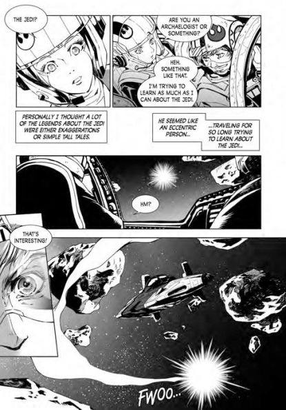 Star Wars: The Legends of Luke Skywalker-The Manga