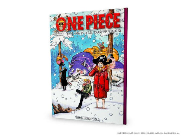 One Piece Color Walk Compendium: New World to Wano Art Book (Hardcover)