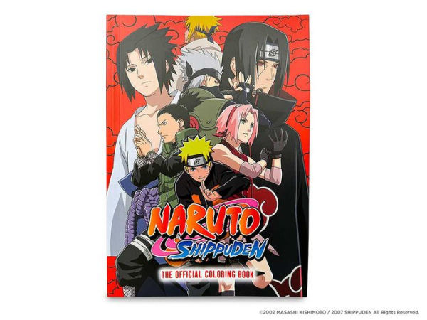 NARUTO SHIPPUDEN: The Official Coloring Book, Book by VIZ Media, Official  Publisher Page