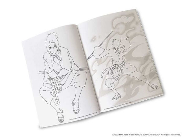 NARUTO SHIPPUDEN: The Official Coloring Book