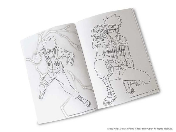 NARUTO SHIPPUDEN: The Official Coloring Book