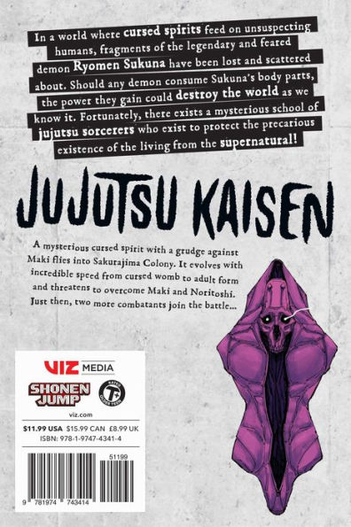 Jujutsu Kaisen Box Set Vols. 1-4 (B&N Exclusive Edition) by Gege Akutami,  Paperback