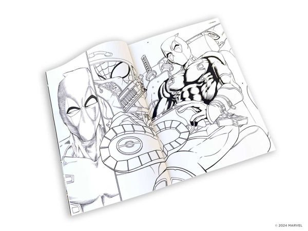 Deadpool: Samurai-The Official Coloring Book