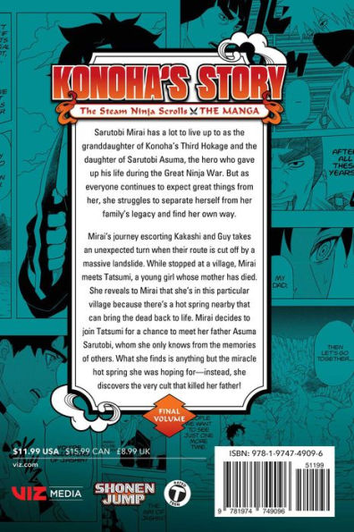 Naruto: Konoha's Story-The Steam Ninja Scrolls: The Manga, Vol. 2