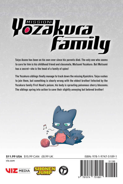 Mission: Yozakura Family, Vol. 15