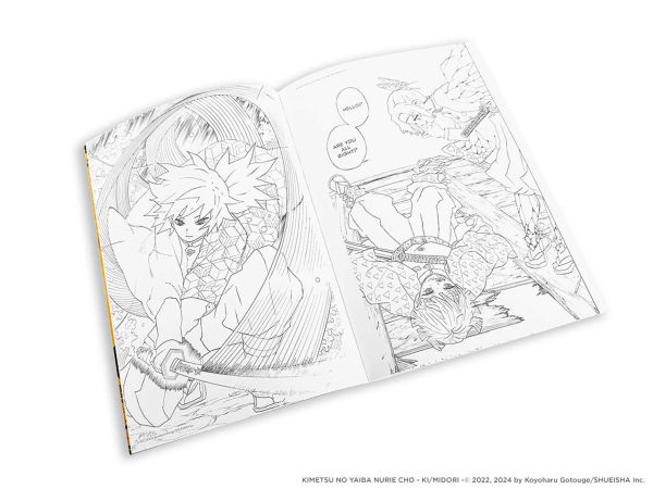 Demon Slayer: Kimetsu no Yaiba: The Official Coloring Book 3