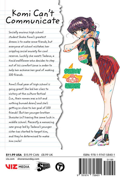 Komi Can't Communicate, Vol. 35