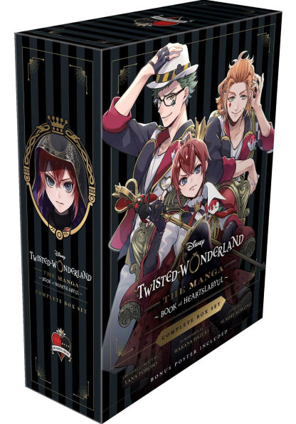Disney Twisted-Wonderland: The Manga - Book of Heartslabyul Complete Box Set: Includes vols. 1-4 with premium