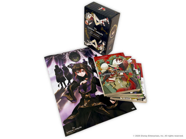 Disney Twisted-Wonderland: The Manga - Book of Heartslabyul Complete Box Set: Includes vols. 1-4 with premium