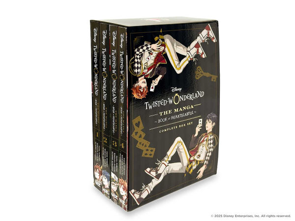 Disney Twisted-Wonderland: The Manga - Book of Heartslabyul Complete Box Set: Includes vols. 1-4 with premium